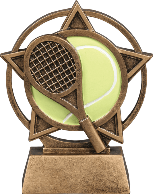 ORBIT SPORT RESIN AWARDS 4.5" TENNIS