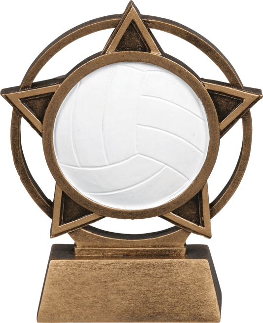 ORBIT SPORT RESIN AWARDS 4.5" VOLLEYBALL