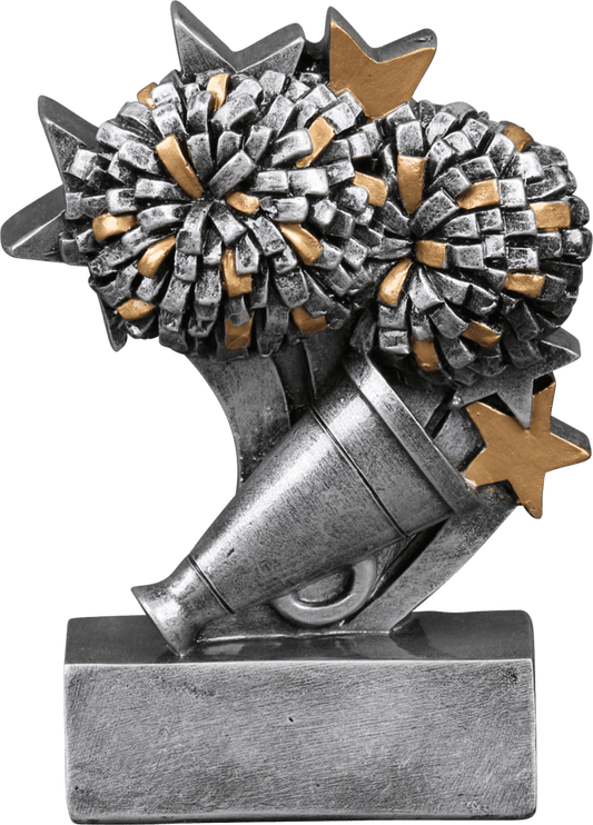 STAR BLAST RESIN SERIES 5" CHEERLEADER