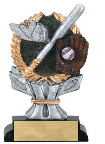 Large 6" All Star Resins Trophy - Baseball