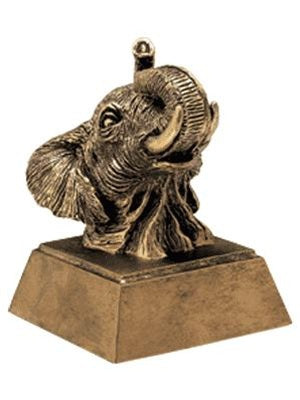 Mascot Head Resins Trophy - Elephant