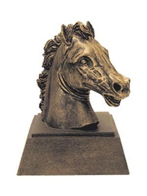 Mascot Head Resins Trophy - Horse