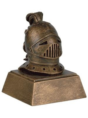 Mascot Head Resins Trophy - Knight