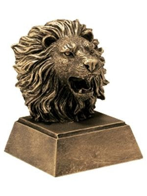 Mascot Head Resins Trophy - Lion