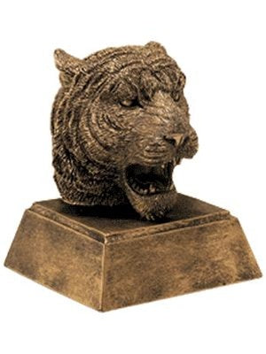 Mascot Head Resins Trophy - Tiger