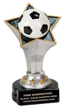 RISING STAR RESIN - SOCCER Small