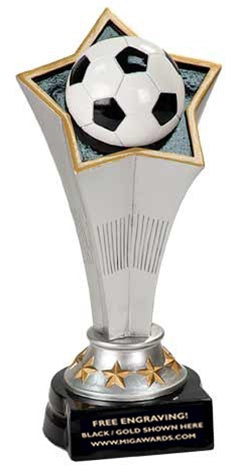 RISING STAR RESIN -SOCCER Large