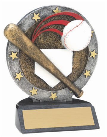 Small 4" All Star Resins Trophy - Baseball