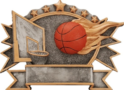 Sport Plate Resin Series - Basketball