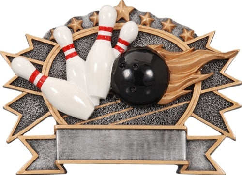 Sport Plate Resin Series - Bowling