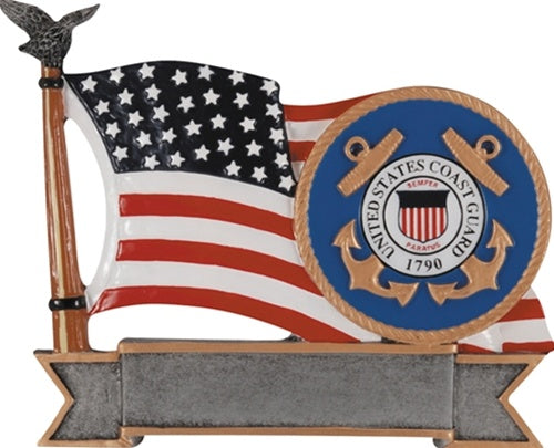Sport Plate Resin Series - Coast Guard