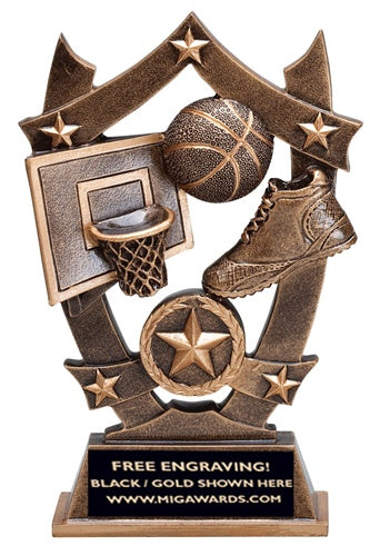SPORT STARS RESIN - BASKETBALL