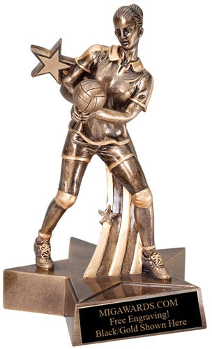 Super-Star Figures - 6" Volleyball Female