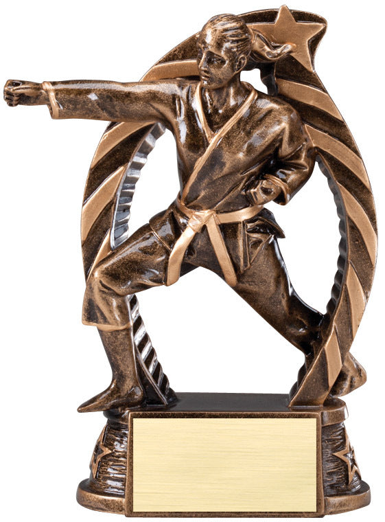 Female Martial Arts Trophy - Running Star Award Series