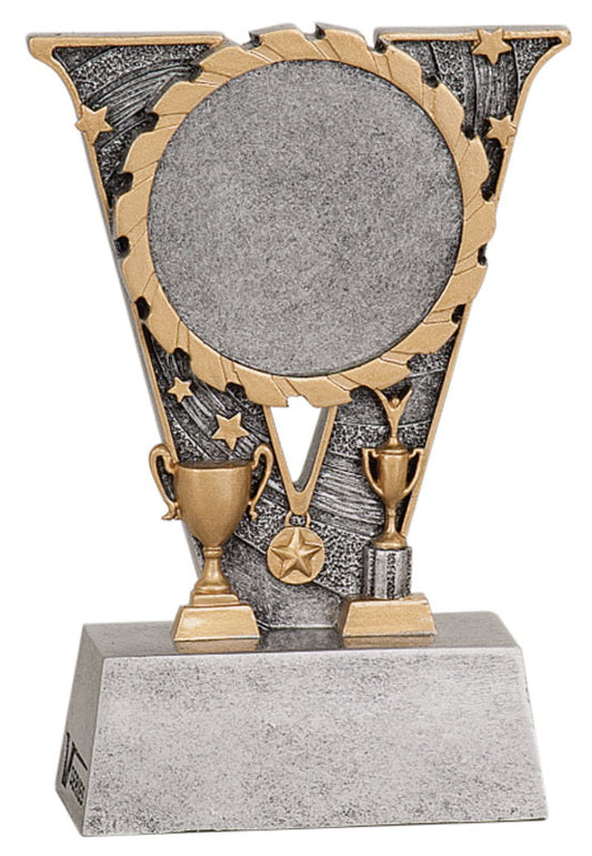 "V" series insert holder award figure