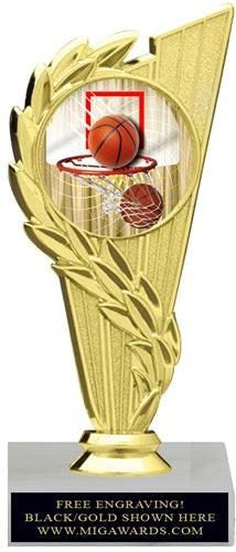 ACHIEVEMENT BASKETBALL INSERT TROPHY