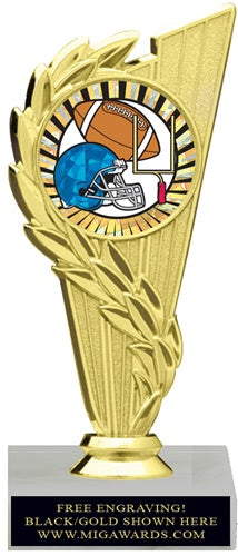 ACHIEVEMENT FOOTBALL INSERT TROPHY