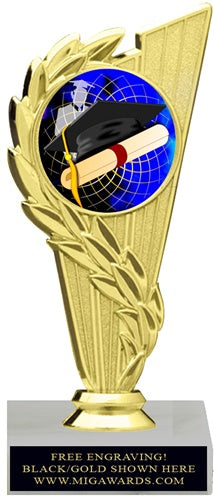 ACHIEVEMENT GRADUATE INSERT TROPHY