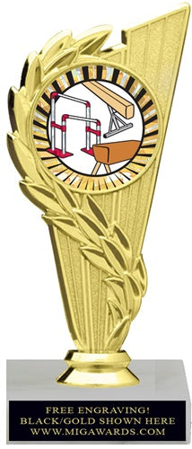 ACHIEVEMENT GYMNASTICS  INSERT TROPHY