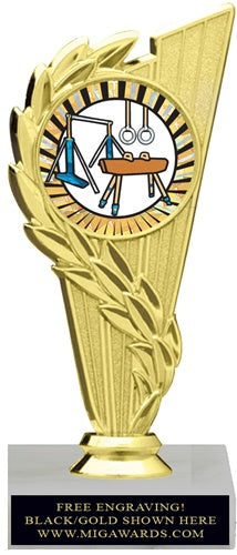 ACHIEVEMENT GYMNASTICS  INSERT TROPHY