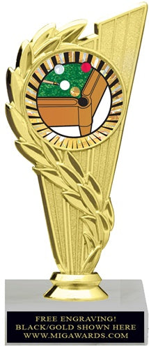 ACHIEVEMENT POOL INSERT TROPHY