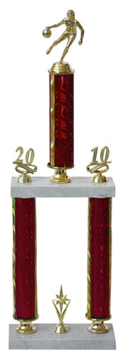 Double-Column 24" Two-Tier Trophy