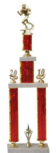 Double-Column 27" Triple-Tier Trophy