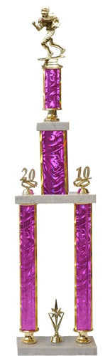Double-Column 32" Triple-Tier Trophy