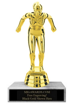 Swimming Female Award Trophy Figure