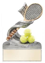 Tennis Award Trophy Figure