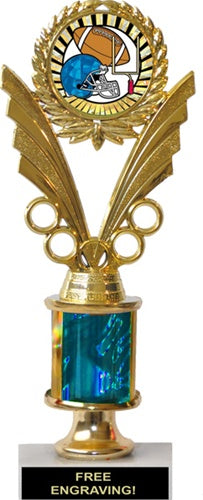 Single-Column 10" Trophy on Short Marble