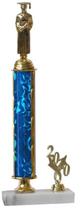 Single-Column 16" Trophy  with Accent